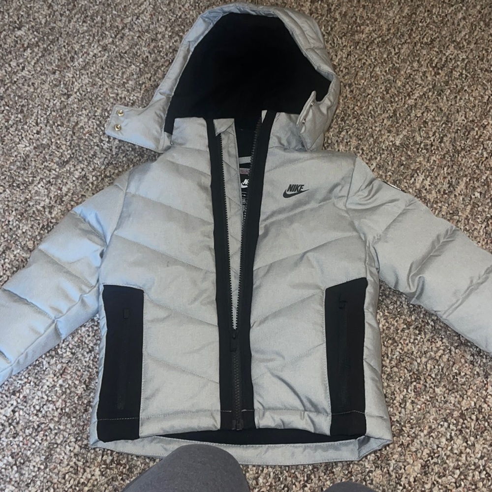Very warm grey Nike winter coat